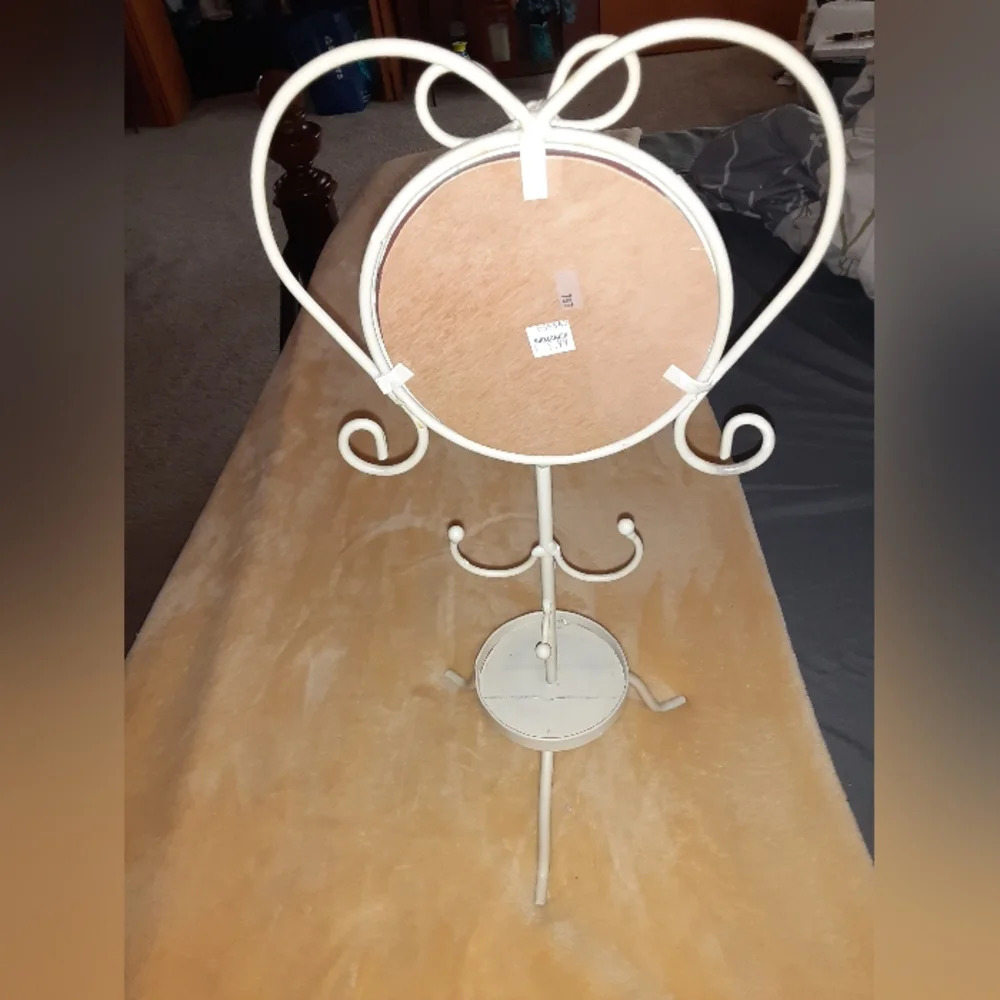 unmarked metal mirror